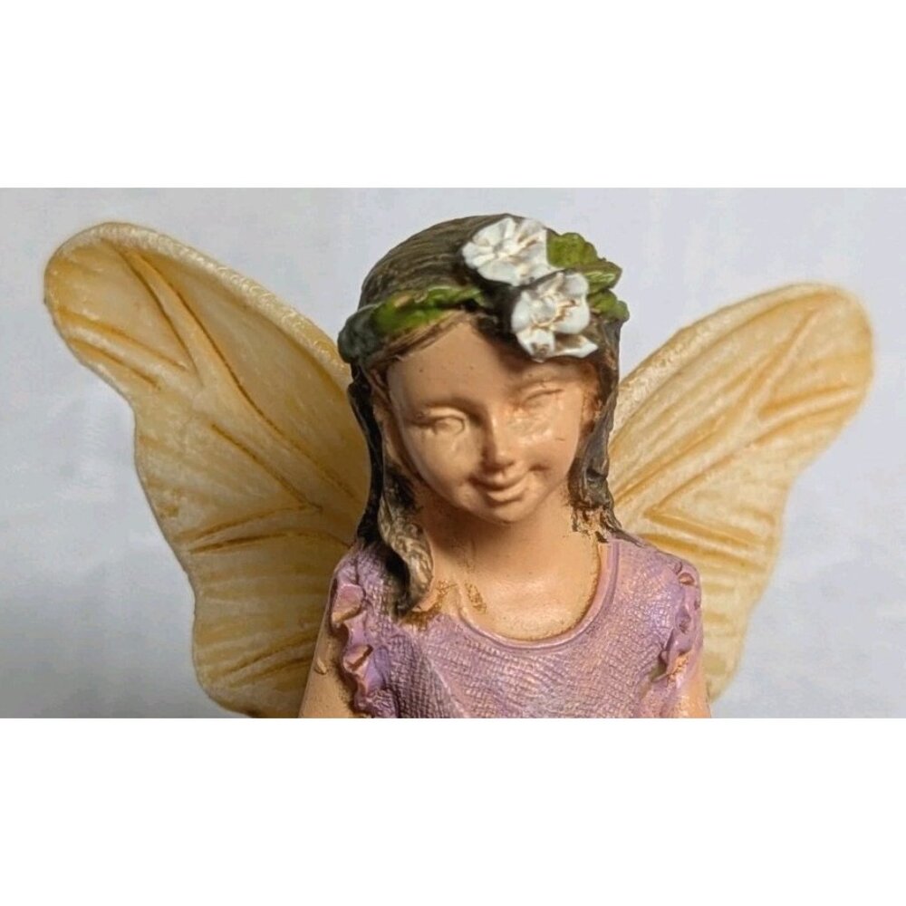 5 Miniature Fairy Garden Figurines Fox Lamb Fairies Animals Cottagecore Set READ - Picture 9 of 16